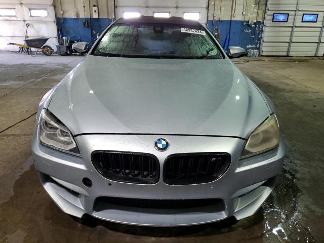 WBS6C9C54FD467929 - 2015 BMW M6 GRAN COUPE SILVER photo 5