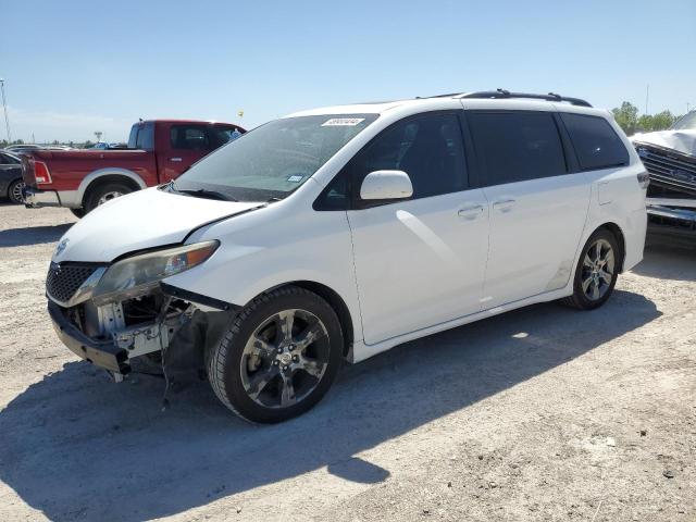 5TDXK3DC1BS078205 - 2011 TOYOTA SIENNA SPORT WHITE photo 1