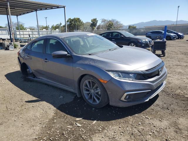 19XFC1F36LE200174 - 2020 HONDA CIVIC EX GRAY photo 4