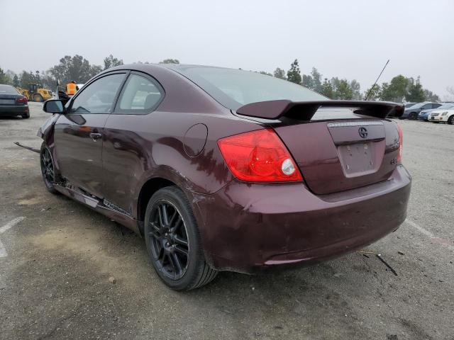 JTKDE177570159546 - 2007 TOYOTA SCION TC BURGUNDY photo 2