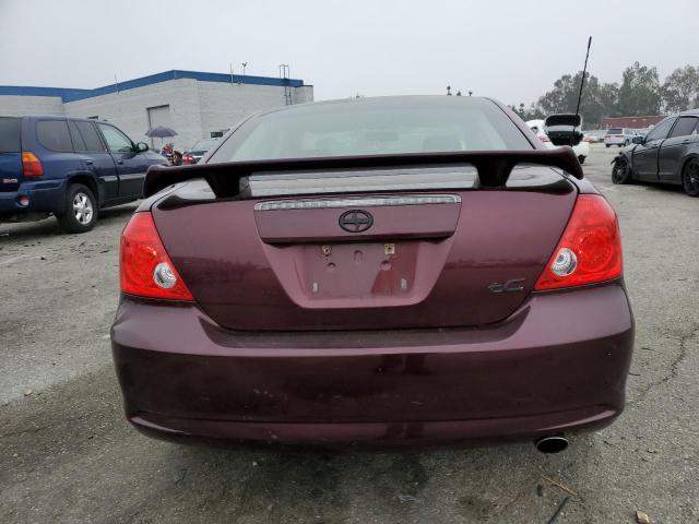 JTKDE177570159546 - 2007 TOYOTA SCION TC BURGUNDY photo 6
