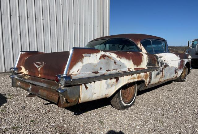 5762083875 - 1957 CADILLAC DEVILLE WHITE photo 4