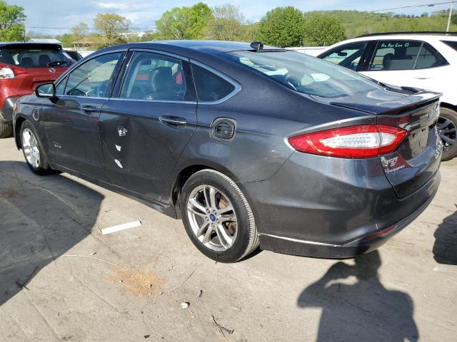 3FA6P0SU4GR286506 - 2016 FORD FUSION TITANIUM PHEV CHARCOAL photo 2