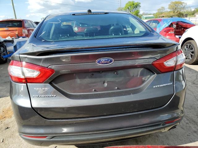 3FA6P0SU4GR286506 - 2016 FORD FUSION TITANIUM PHEV CHARCOAL photo 6