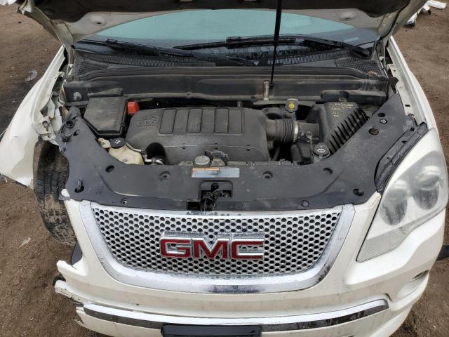 1GKKRTED7CJ170872 - 2012 GMC ACADIA DENALI WHITE photo 12