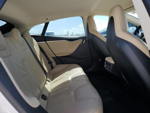 5YJSA1H16EFP40735 - 2014 TESLA MODEL S 白色 照片 10