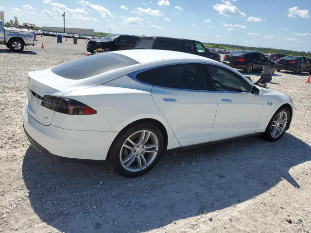 5YJSA1H16EFP40735 - 2014 TESLA MODEL S 白色 照片 3