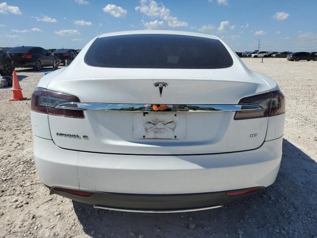 5YJSA1H16EFP40735 - 2014 TESLA MODEL S WHITE photo 6