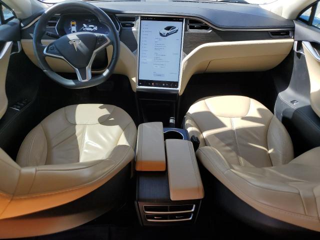 5YJSA1H16EFP40735 - 2014 TESLA MODEL S 白色 照片 8