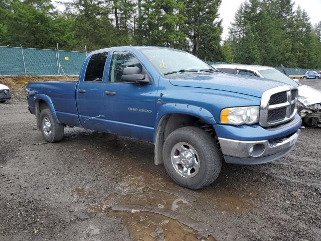 3D7KU28C64G206373 - 2004 DODGE RAM 2500 ST BLUE photo 4