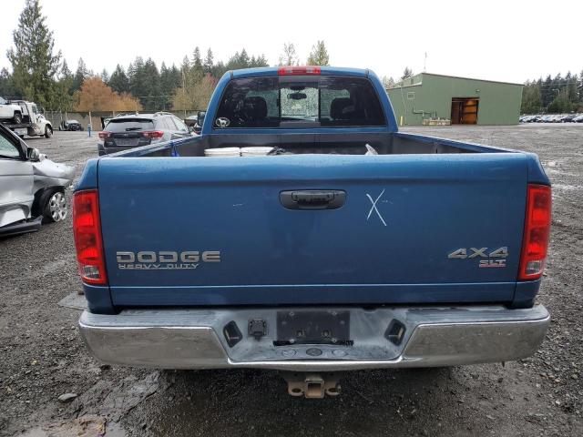 3D7KU28C64G206373 - 2004 DODGE RAM 2500 ST BLUE photo 6