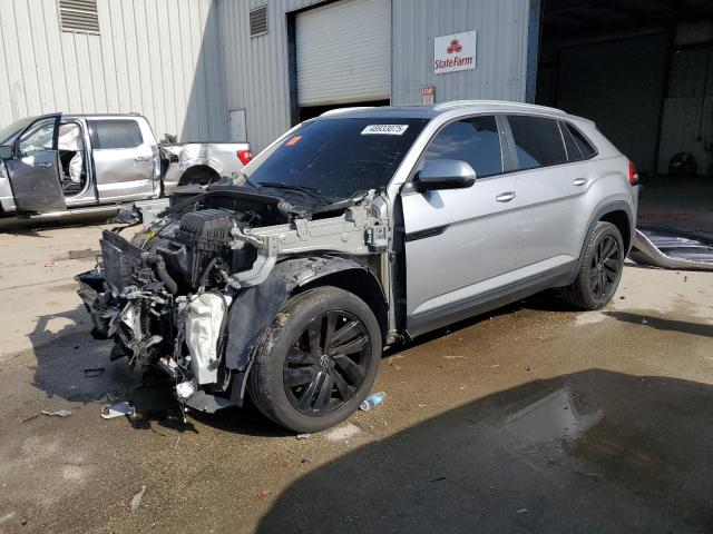 1V2KE2CA1MC235164 - 2021 VOLKSWAGEN ATLAS CROS SE SILVER photo 1