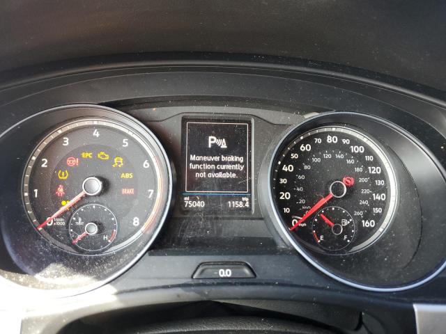 1V2KE2CA1MC235164 - 2021 VOLKSWAGEN ATLAS CROS SE SILVER photo 9