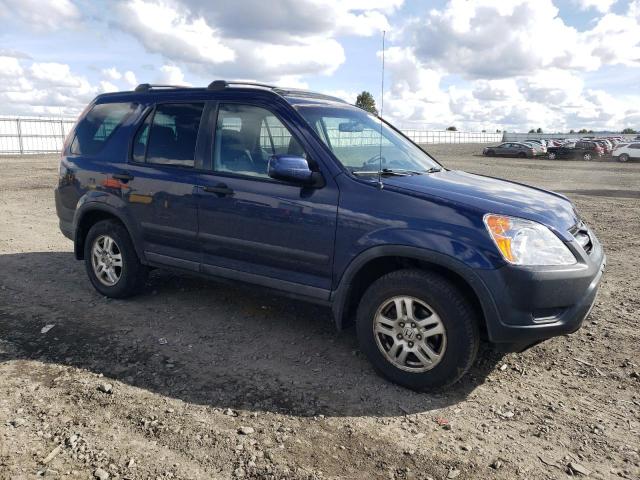 SHSRD78813U136554 - 2003 HONDA CR-V EX BLUE photo 4