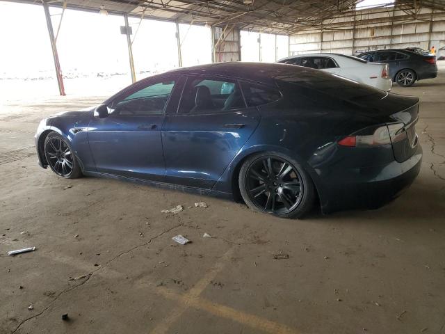5YJSA1E29JF253469 - 2018 TESLA MODEL S BLUE photo 2