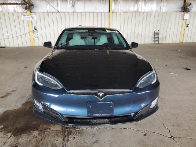 5YJSA1E29JF253469 - 2018 TESLA MODEL S BLUE photo 5