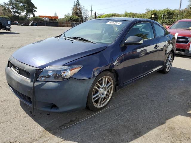 JTKDE177370183814 - 2007 TOYOTA SCION TC BLUE photo 1