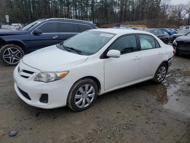 2T1BU4EE1CC881522 - 2012 TOYOTA COROLLA BASE WHITE photo 1