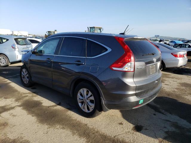 2HKRM3H74EH537804 - 2014 HONDA CR-V EXL GRAY photo 2