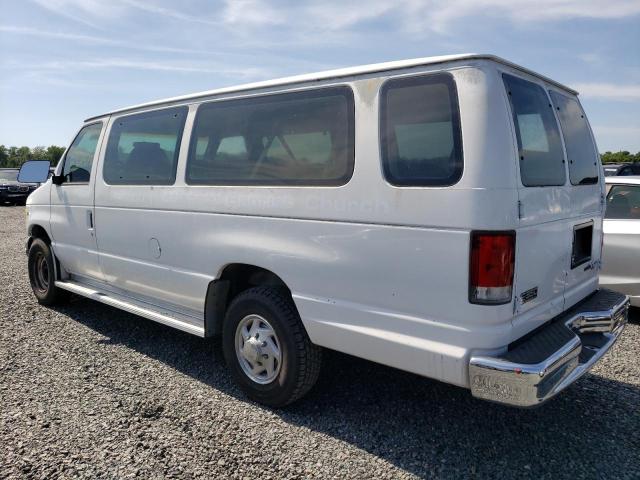 1FBSS31LX1HA02228 - 2001 FORD ECONOLINE E350 SUPER DUTY WAGON WHITE photo 2