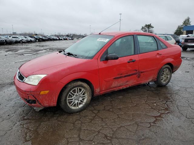 1FAFP34N07W237419 - 2007 FORD FOCUS ZX4 RED photo 1