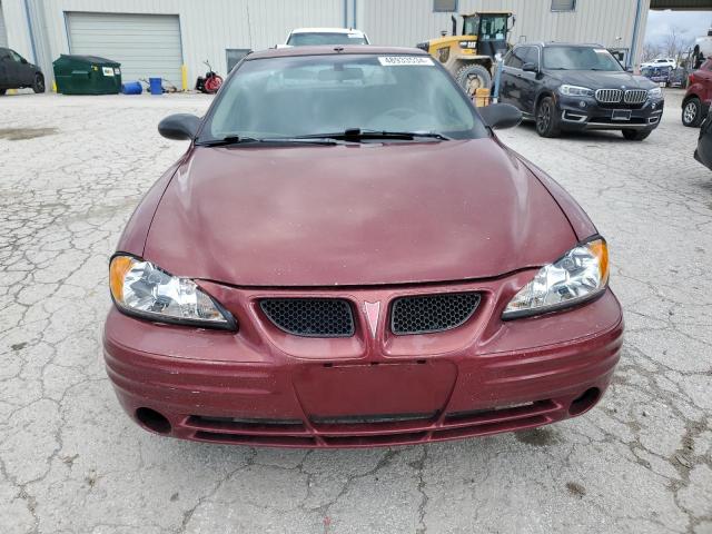 1G2NF52F72C271095 - 2002 PONTIAC GRAND AM SE1 MAROON photo 5