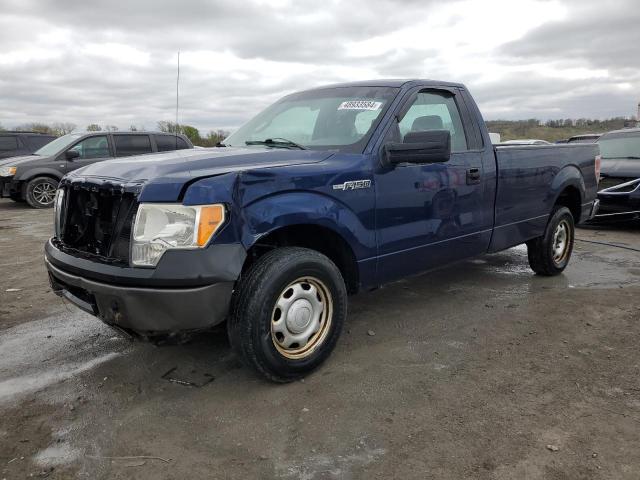 1FTMF1CM4BKD61999 - 2011 FORD F150 BLUE photo 1