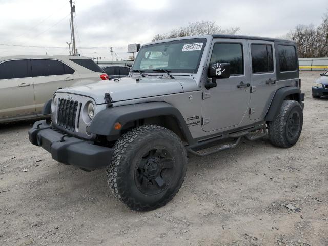 1C4BJWDG1GL139708 - 2016 JEEP WRANGLER U SPORT Արծաթագույն լուսանկար 1