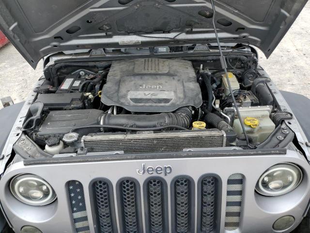1C4BJWDG1GL139708 - 2016 JEEP WRANGLER U SPORT Արծաթագույն լուսանկար 12