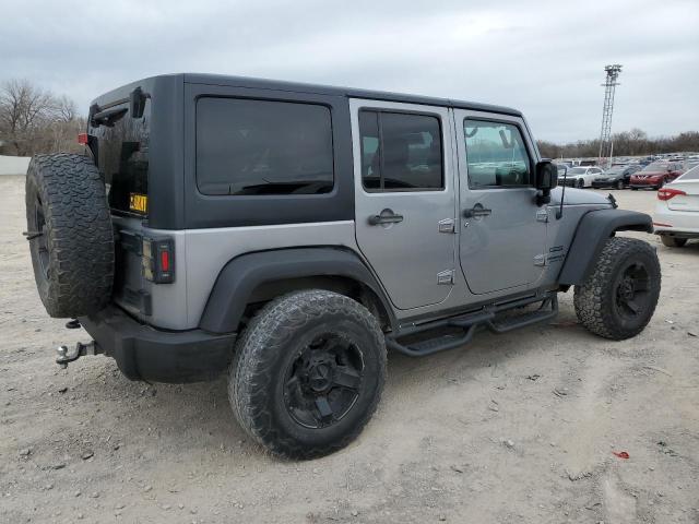 1C4BJWDG1GL139708 - 2016 JEEP WRANGLER U SPORT Արծաթագույն լուսանկար 3
