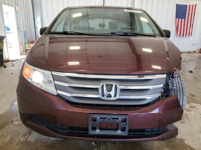 5FNRL5H68DB008391 - 2013 HONDA ODYSSEY EXL PURPLE photo 5