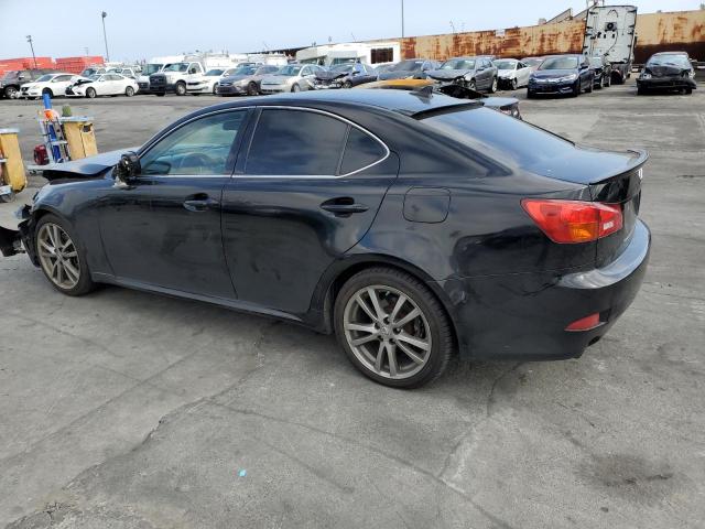 JTHBK262785059485 - 2008 LEXUS IS 250 BLACK photo 2