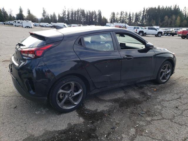 KMHTG6AF4MU032426 - 2021 HYUNDAI VELOSTER BASE BLACK photo 3