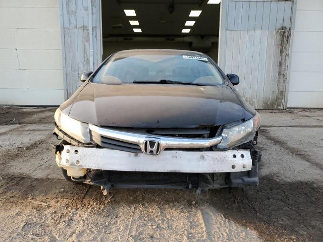19XFB2F91CE041738 - 2012 HONDA CIVIC EXL შავი ფოტო 5
