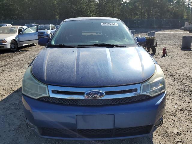 1FAHP35N18W249376 - 2008 FORD FOCUS SE BLUE photo 5