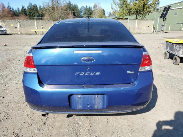 1FAHP35N18W249376 - 2008 FORD FOCUS SE BLUE photo 6