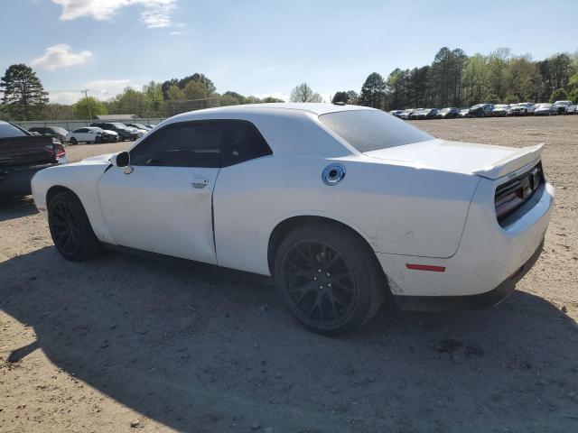 2C3CDZAG0KH593783 - 2019 DODGE CHALLENGER SXT WHITE photo 2