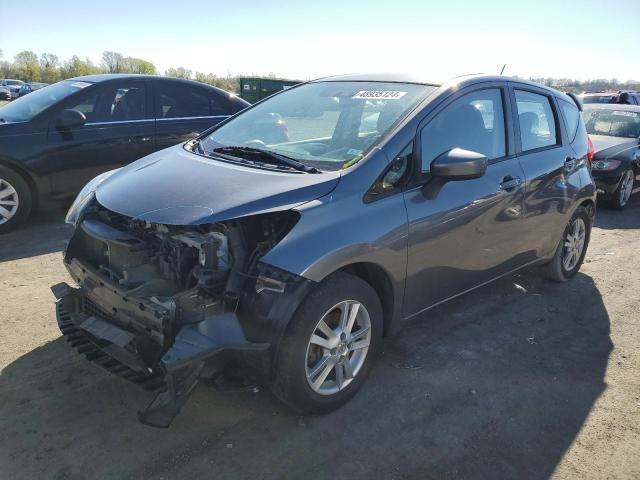 3N1CE2CP9HL353258 - 2017 NISSAN VERSA NOTE S GRAY photo 1