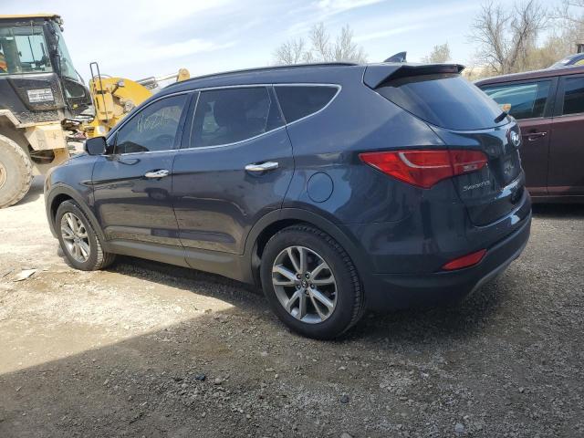 5XYZU3LA0EG192734 - 2014 HYUNDAI SANTA FE S GRAY photo 2