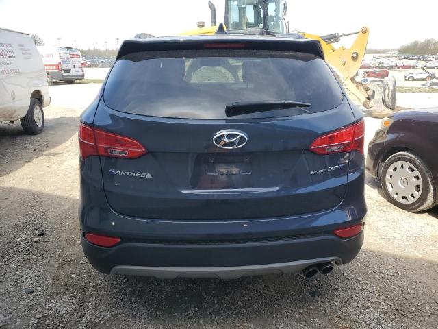 5XYZU3LA0EG192734 - 2014 HYUNDAI SANTA FE S GRAY photo 6