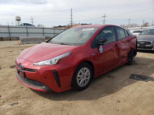 JTDKAMFU9M3147171 - 2021 TOYOTA PRIUS SPECIAL EDITION RED photo 1