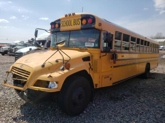 1BAKGCPH6CF283467 - 2012 BLUE BIRD SCHOOL BUS YELLOW photo 1