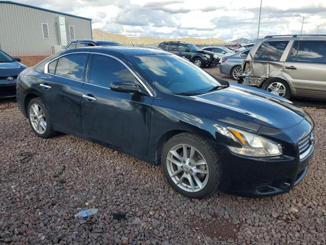 1N4AA5AP9CC820189 - 2012 NISSAN MAXIMA S BLACK photo 4