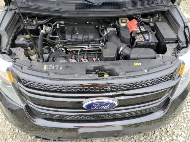 1FM5K8AR8EGB19808 - 2014 FORD EXPLORER POLICE INTERCEPTOR 黑色 照片 12