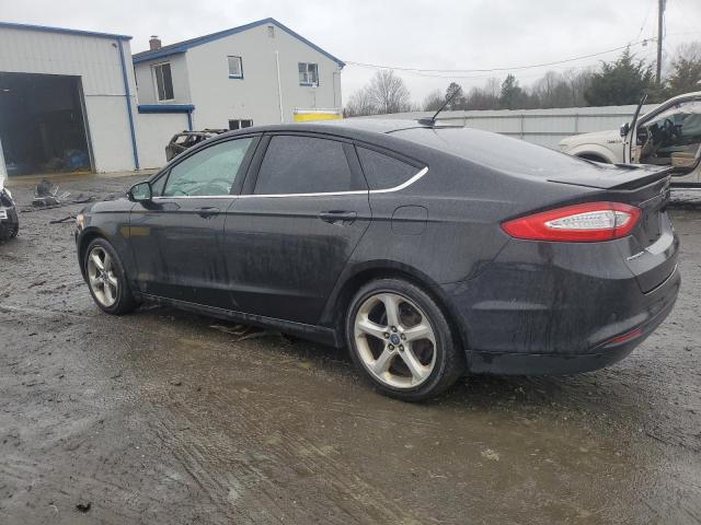 1FA6P0HD5E5396343 - 2014 FORD FUSION SE BLACK photo 2