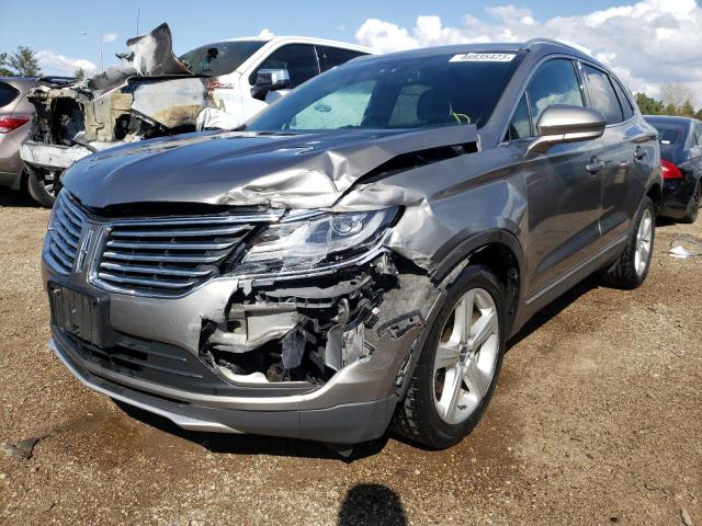 5LMCJ1C92HUL40533 - 2017 LINCOLN MKC PREMIERE GRAY photo 1