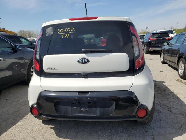 KNDJP3A52G7257027 - 2016 KIA SOUL + WHITE photo 6