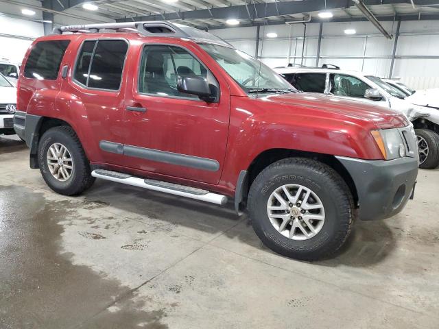 5N1AN0NW4EN811695 - 2014 NISSAN XTERRA X BURGUNDY photo 4