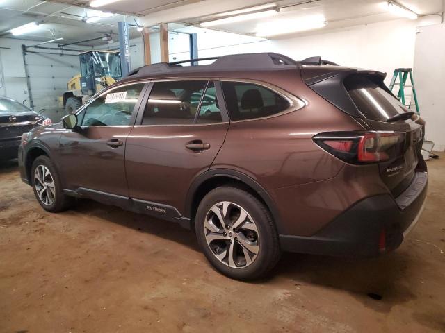 4S4BTANC7M3106468 - 2021 SUBARU OUTBACK LIMITED BROWN photo 2