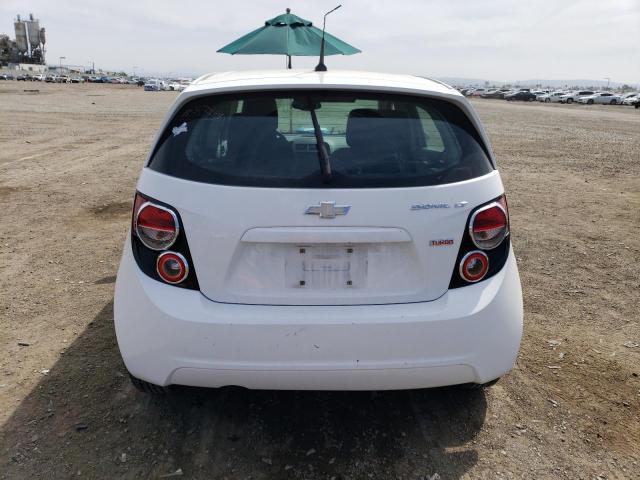 1G1JC6SB3D4176514 - 2013 CHEVROLET SONIC LT WHITE photo 6